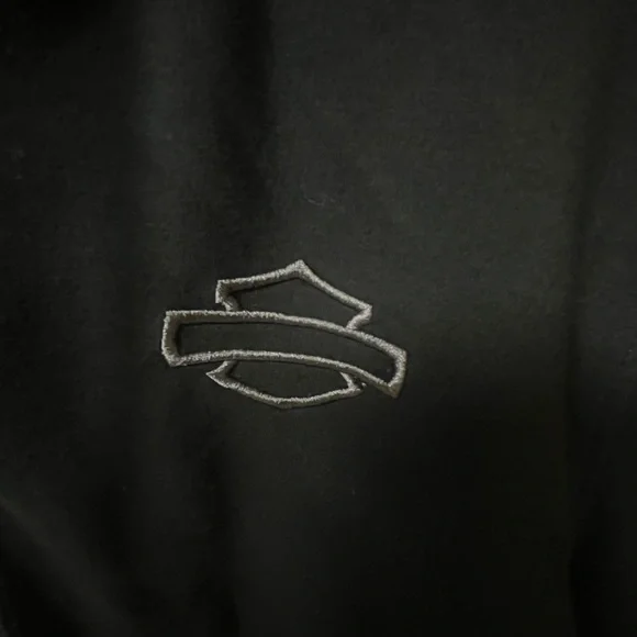 Harley Davidson Cozy Black Sweater/ Jacket Liner XL - Picture 2 of 5